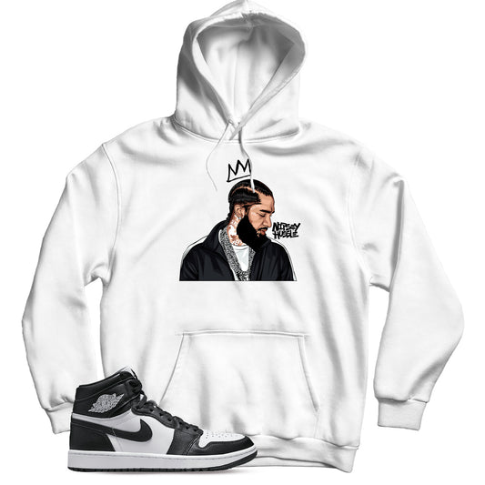 Jordan 1 Golf Black White hoodie