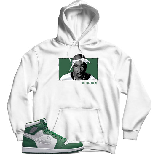 Jordan 1 Gorge Green hoodie