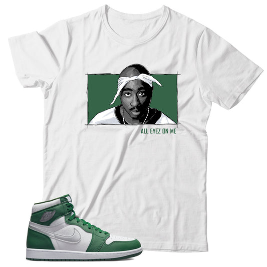 Jordan 1 Gorge Green shirt