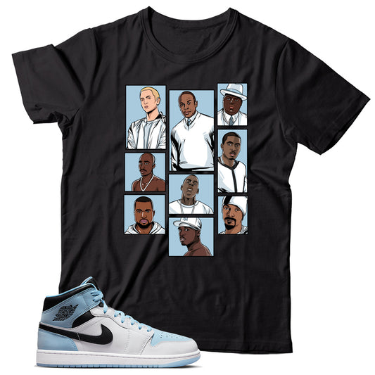 Jordan 1 Ice Blue 2023 shirt