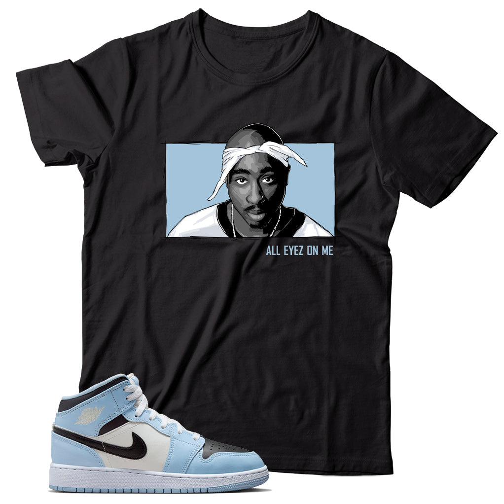 Jordan 1 Ice Blue shirt