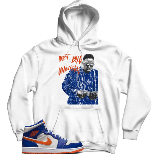 Jordan 1 Knicks hoodie