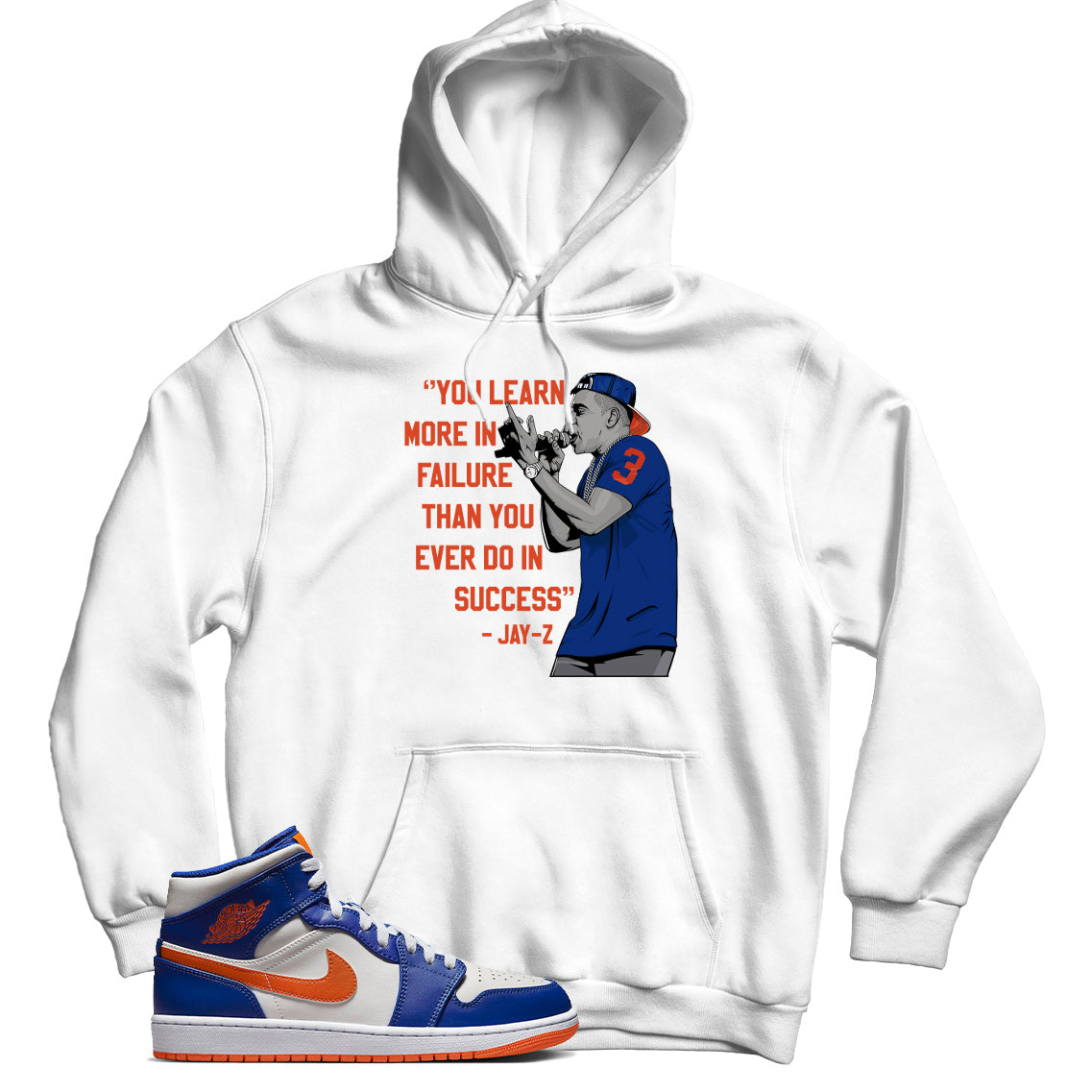 Jordan 1 Knicks hoodie