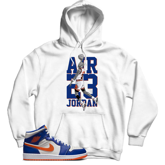Jordan 1 Knicks hoodie