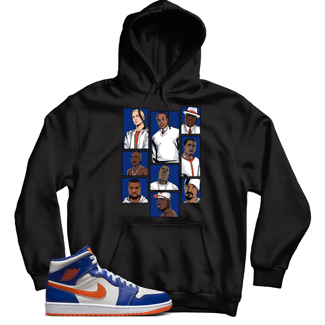 Jordan 1 Knicks hoodie
