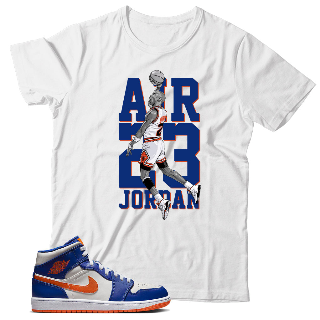 Jordan 1 Knicks shirt