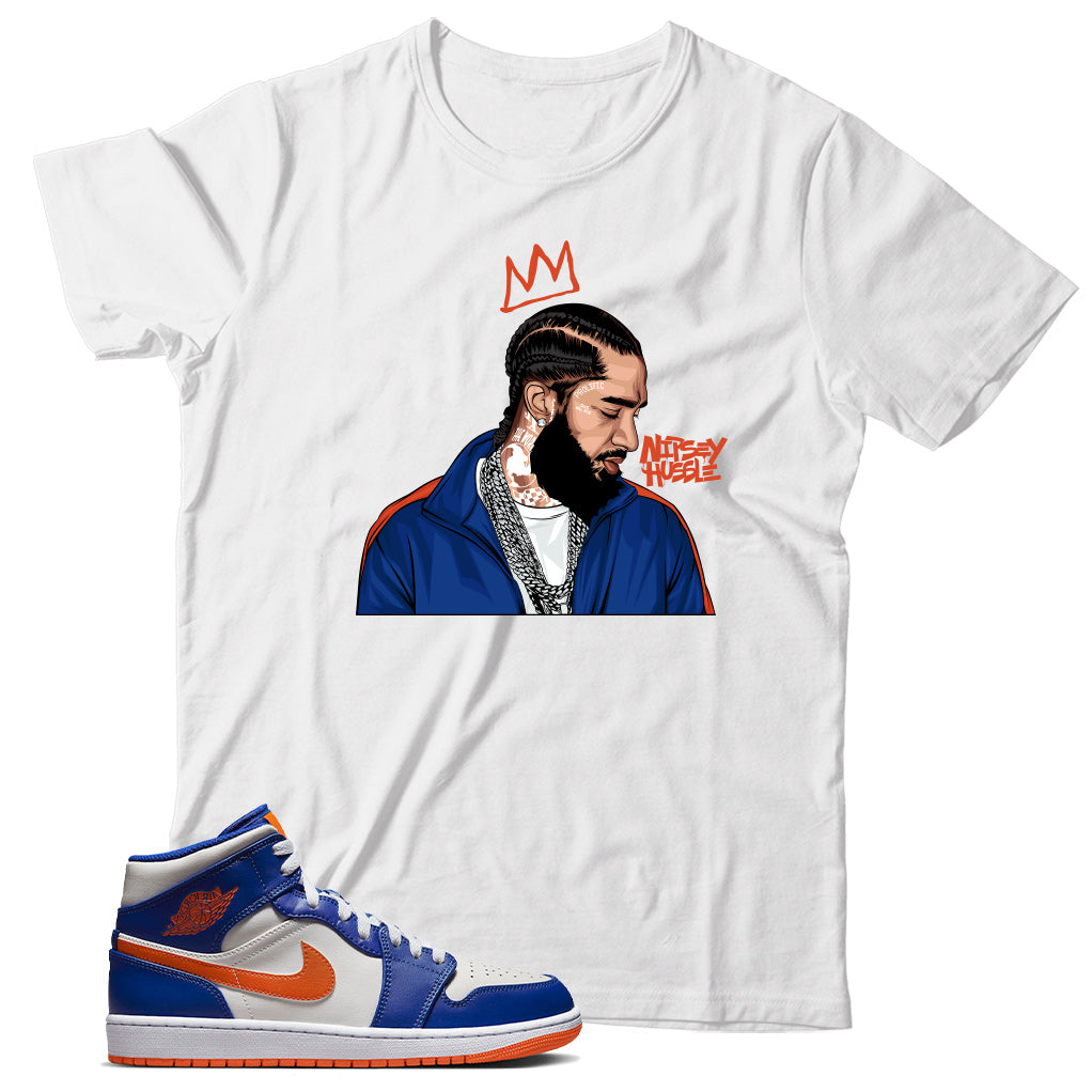 Jordan 1 Knicks shirt