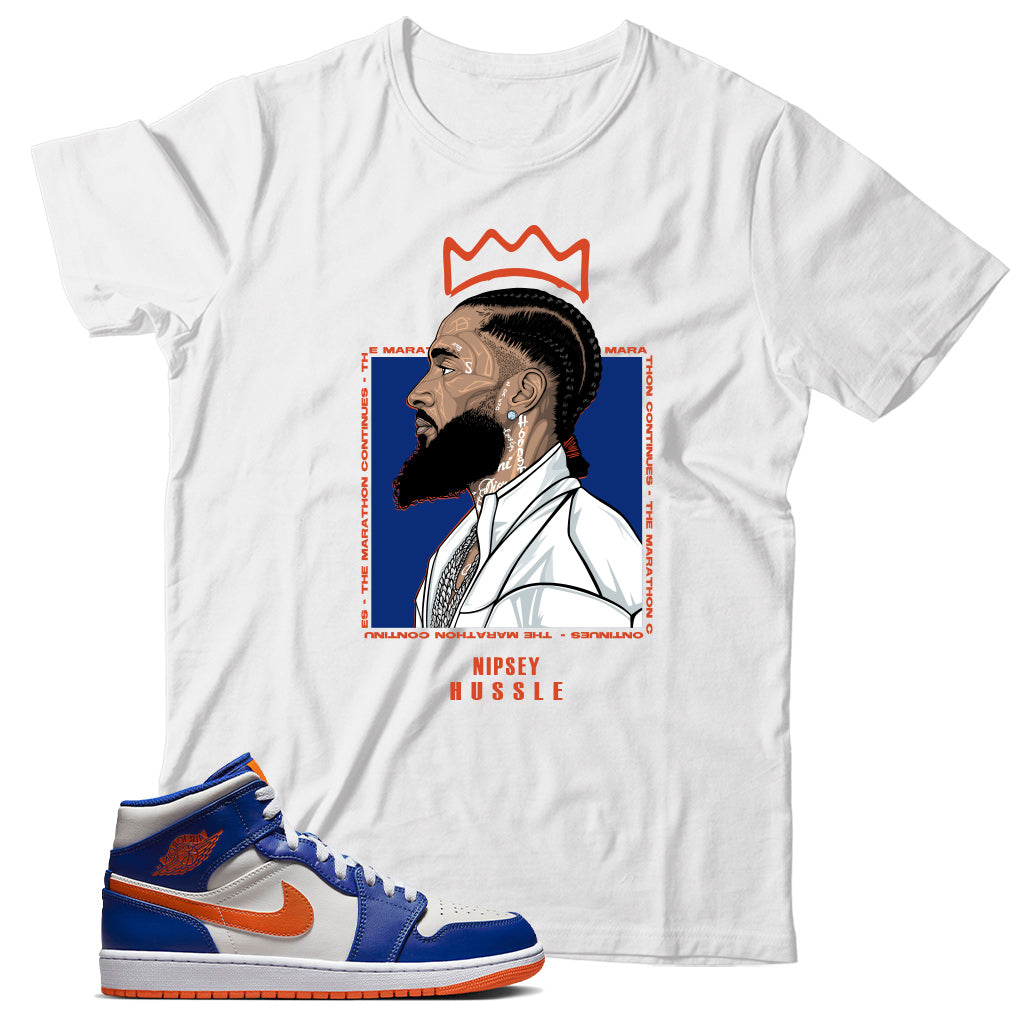 Jordan 1 Knicks shirt