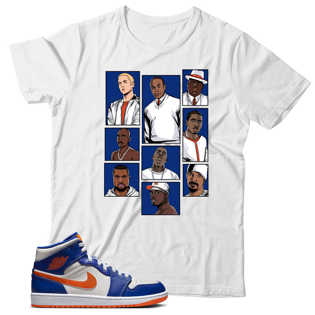 Jordan 1 Knicks shirt