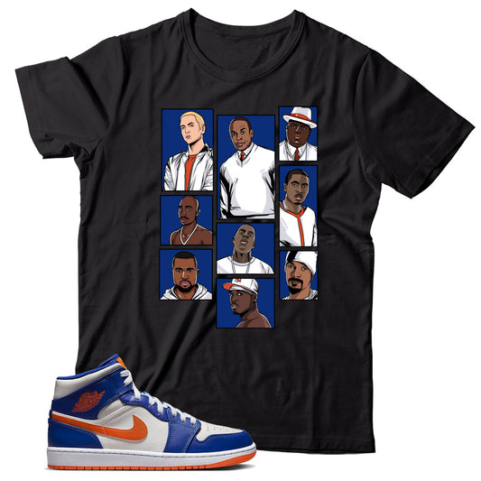 Jordan 1 Knicks shirt