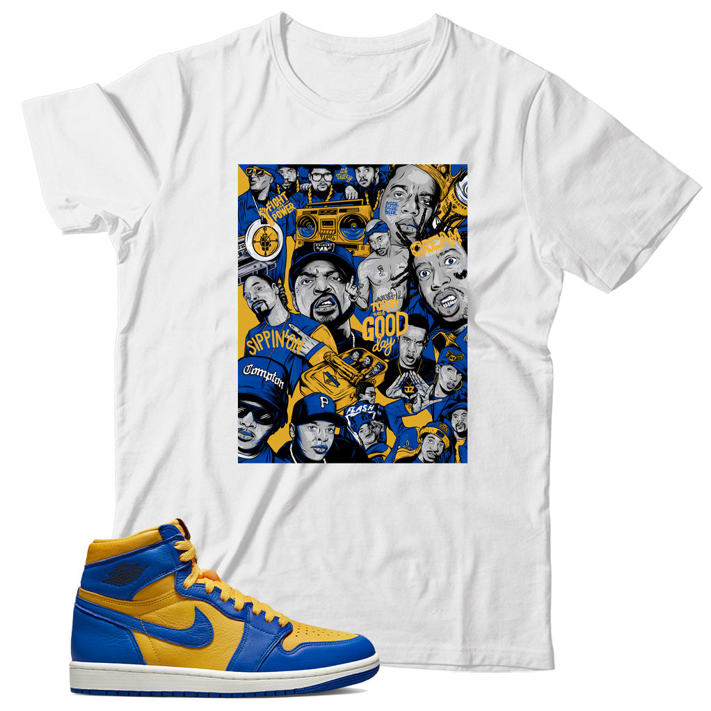 Jordan 1 Laney shirt