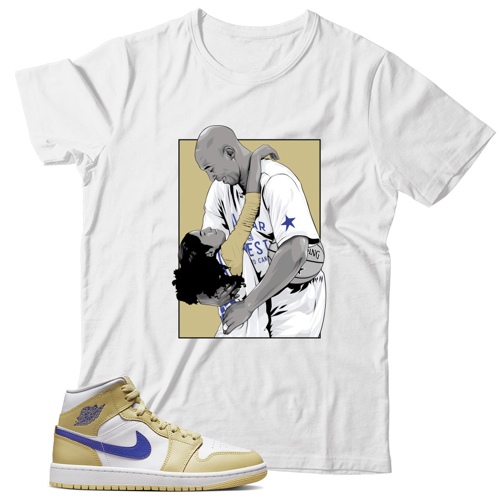 Jordan 1 Lemon Wash Lapis shirt