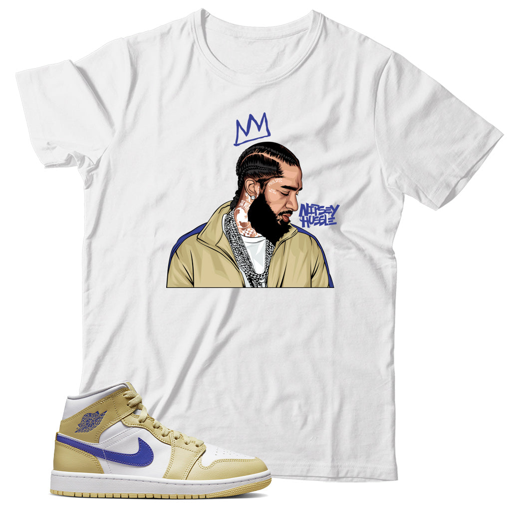 Jordan 1 Lemon Wash Lapis shirt