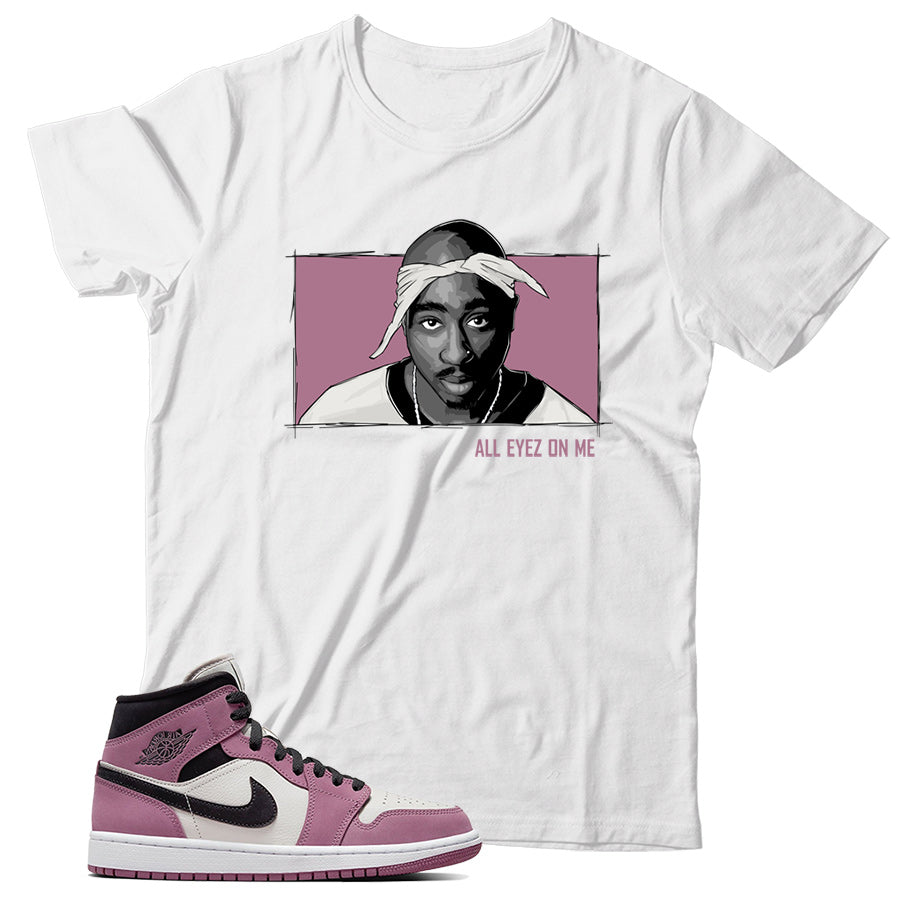 Jordan 1 Light Mulberry shirt