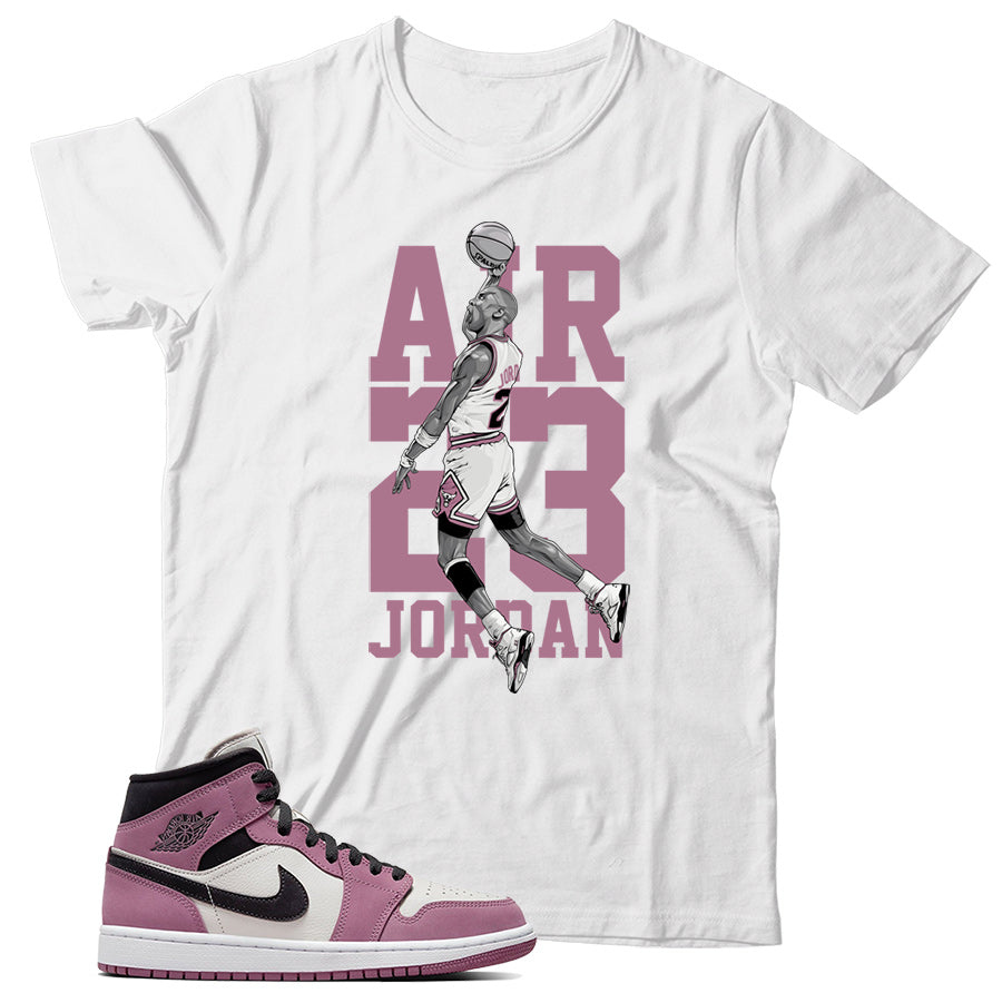 Jordan 1 Light Mulberry shirt