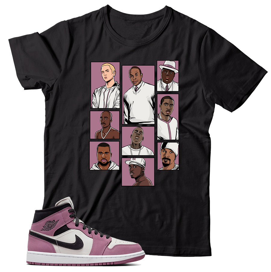 Jordan 1 Light Mulberry shirt