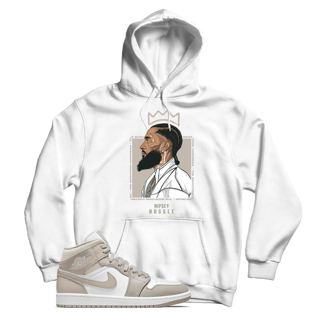 Hoodie match Jordan linen