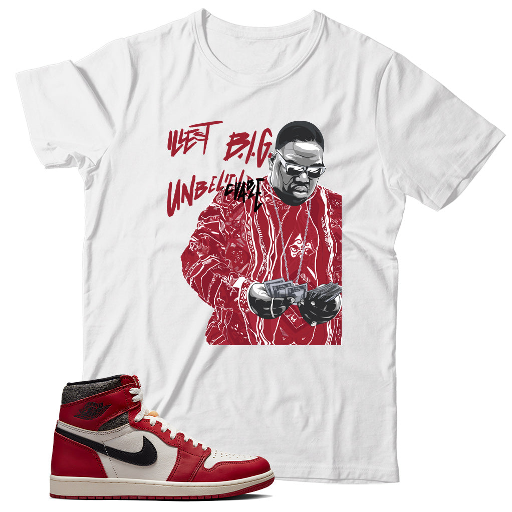 Jordan 1 Lost and Found shirt