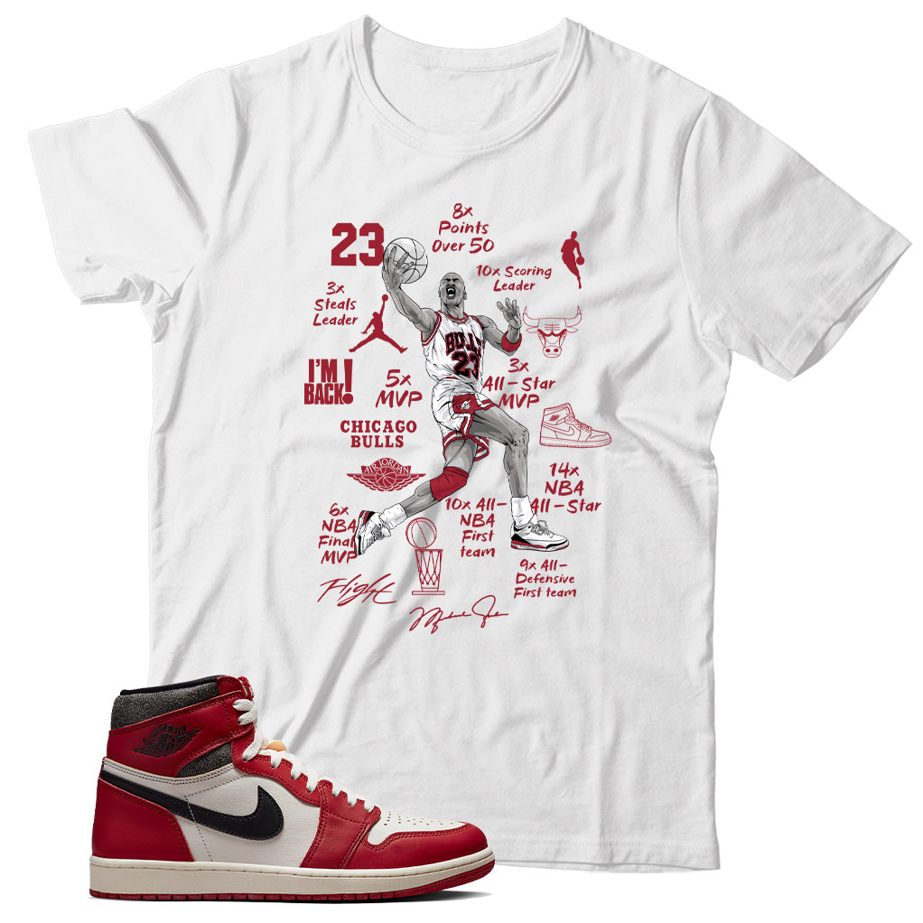 Jordan 1 Lost and Found shirt