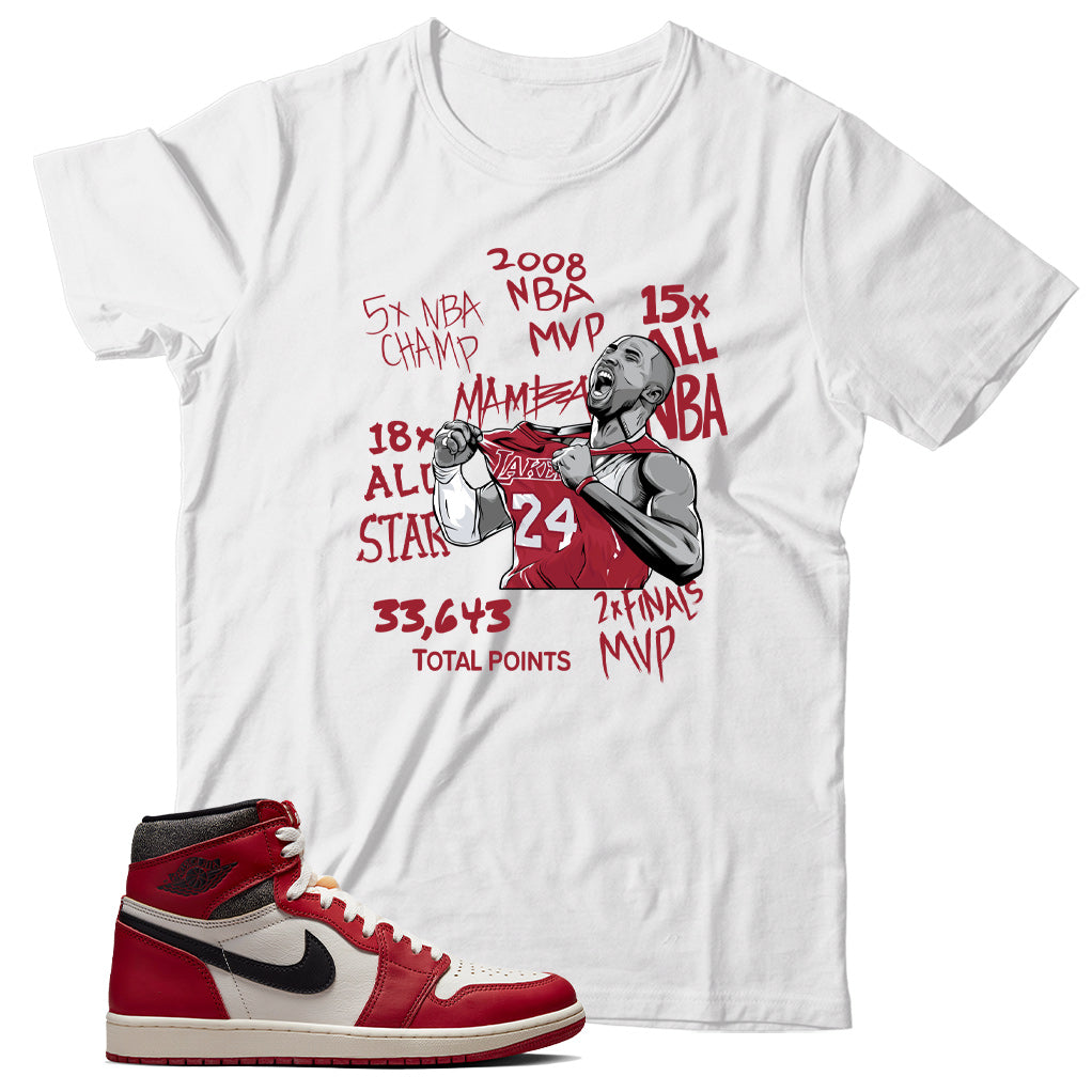 Jordan 1 Lost and Found shirt