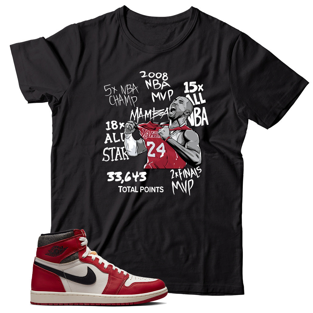 KB T-Shirt Match Jordan 1 Lost and Found – Shirt Match Kicks