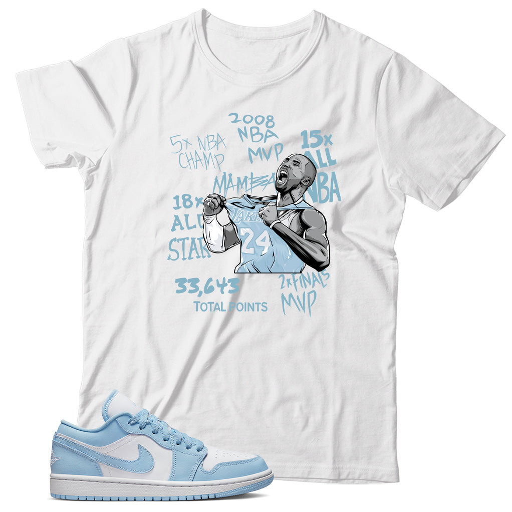 Jordan 1 Low Aluminum shirt