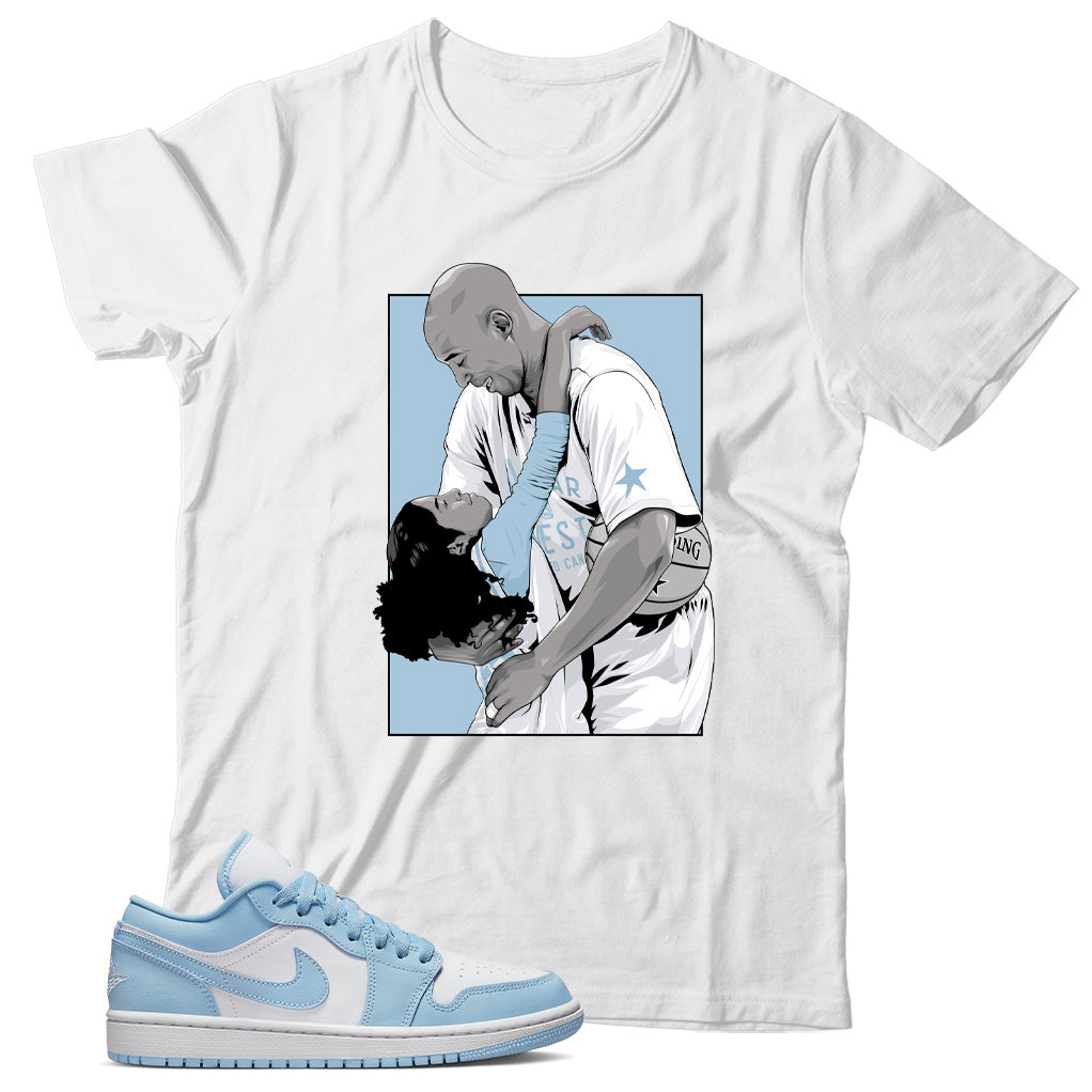 Jordan 1 Low Aluminum shirt