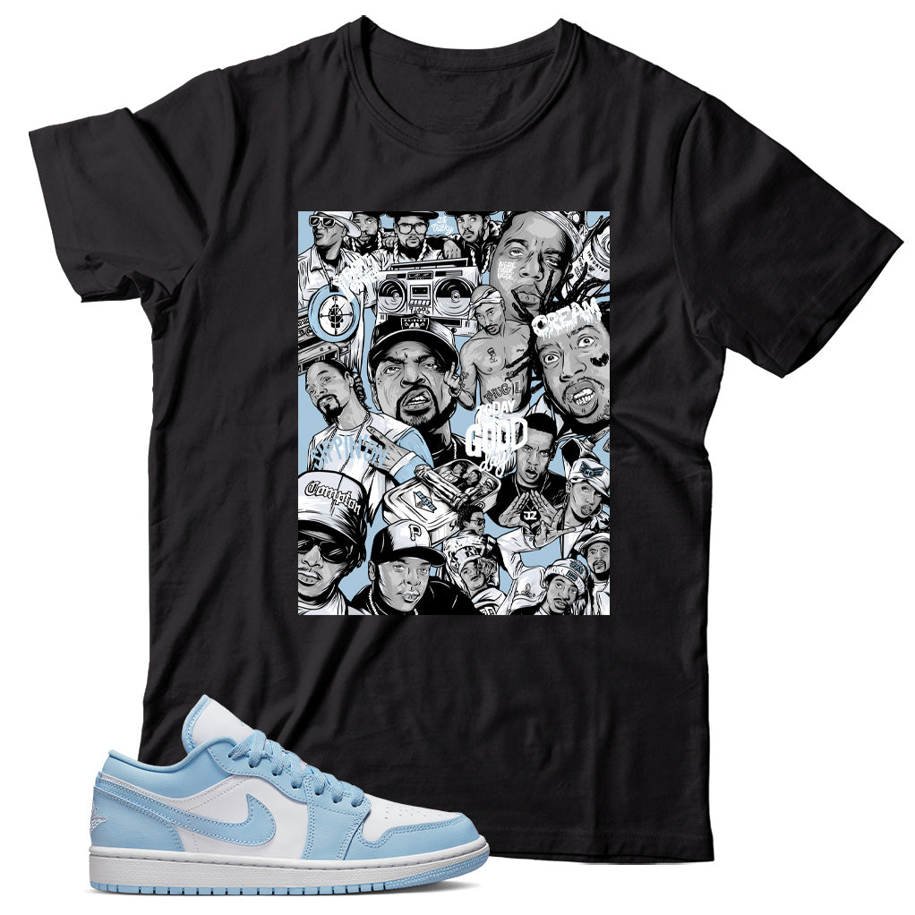 Jordan 1 Low Aluminum shirt