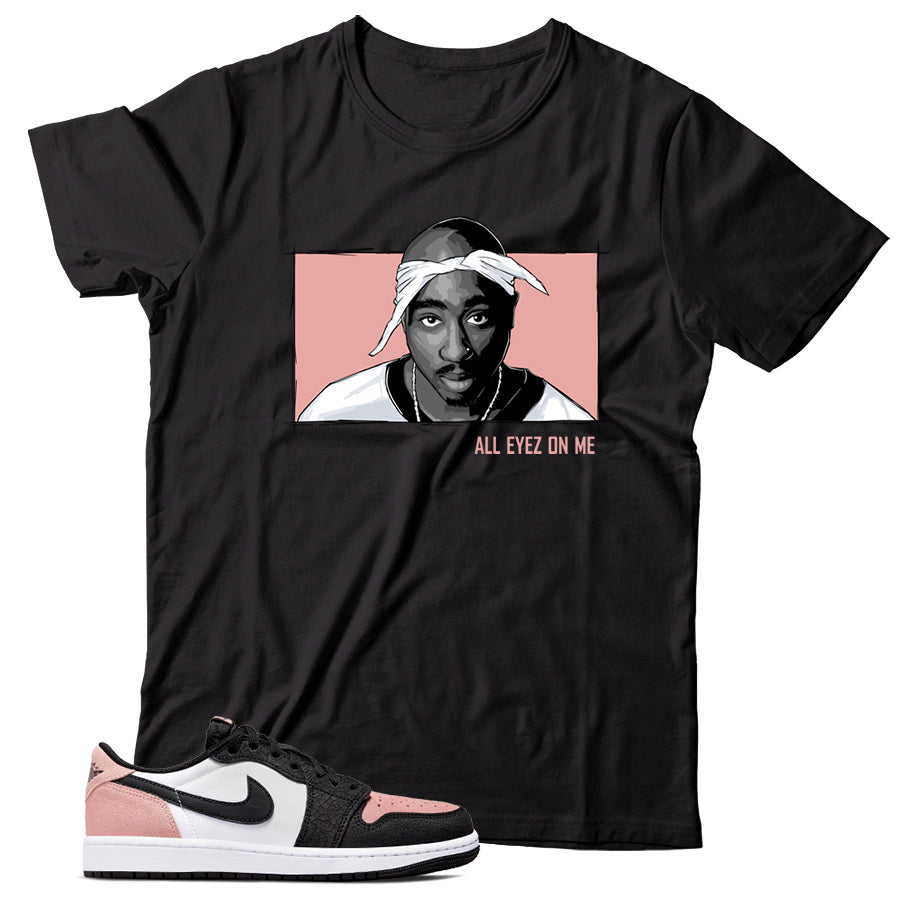 Jordan 1 Low Bleached Coral shirt