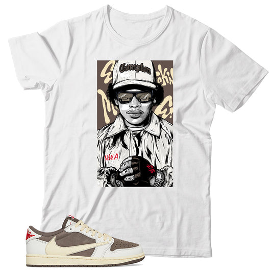 Jordan 1 Low Cactus Jack shirt