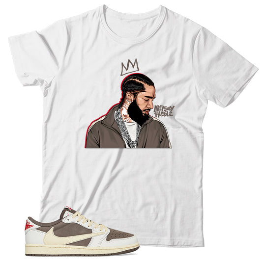 Jordan 1 Low Travis Scott Reverse Mocha shirt