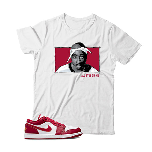 Jordan Low Cardinal Red shirt