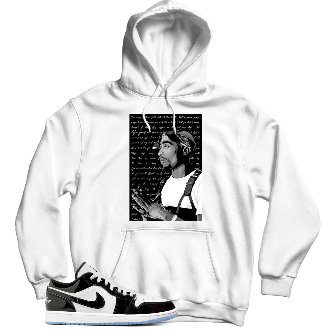 Jordan 1 Low Concord hoodie