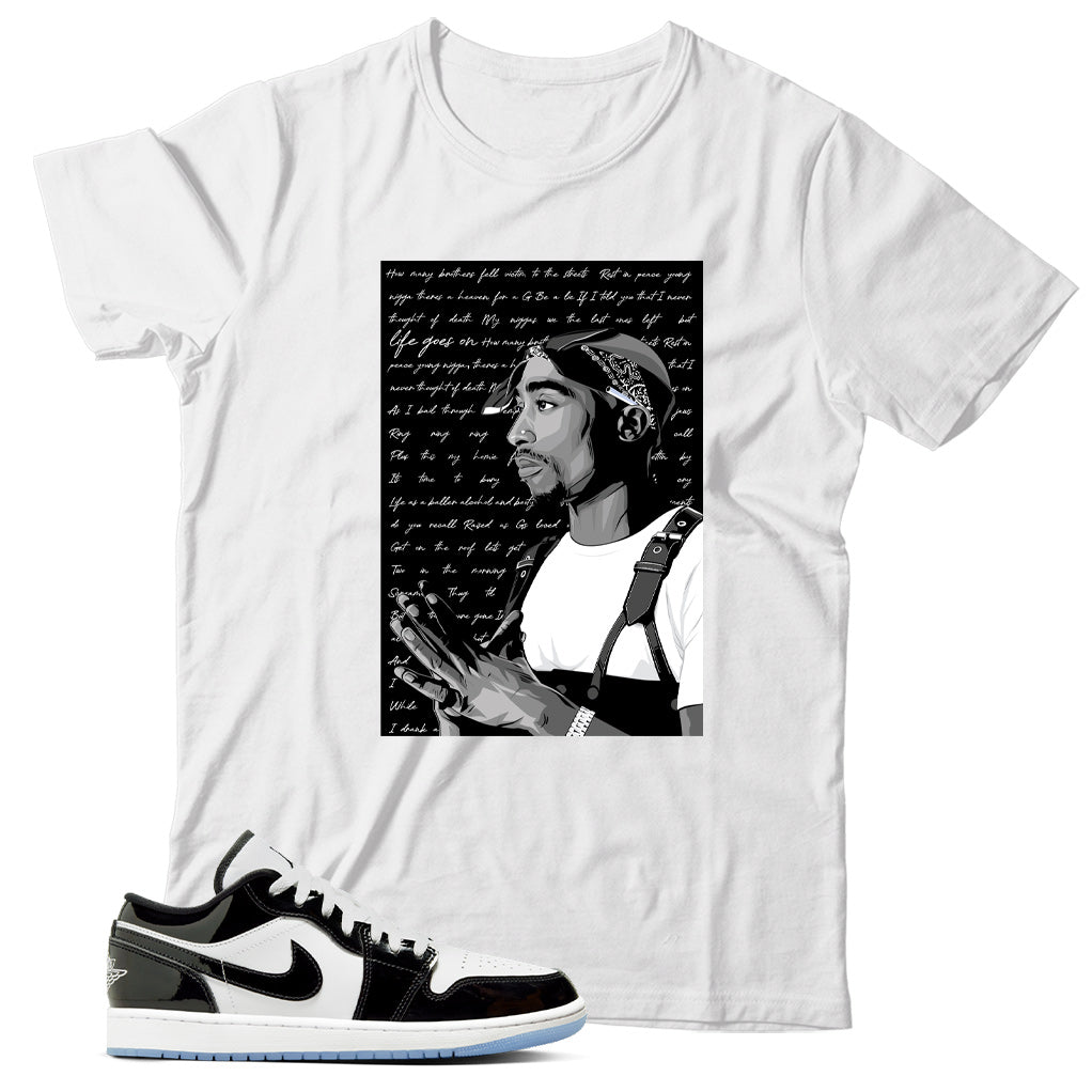 Jordan 1 Low Concord shirt