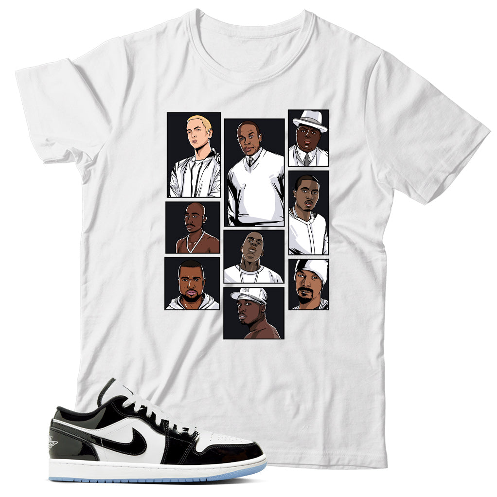 Jordan 1 Low Concord shirt