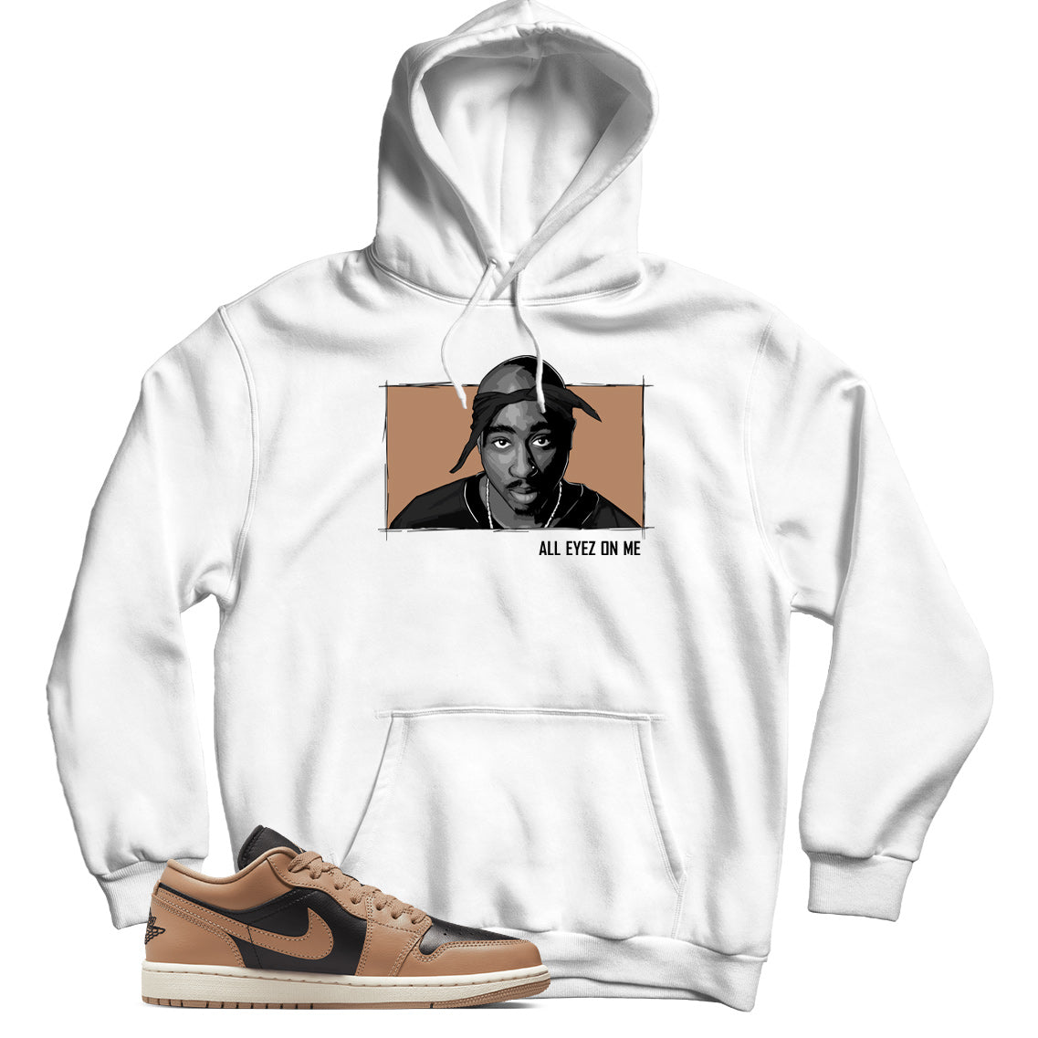 Hoodie Match Jordan 1 Low Desert