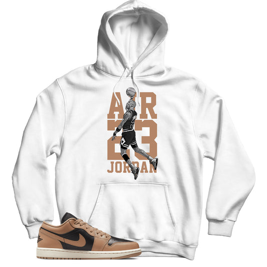 Jordan 1 Low Desert hoodie