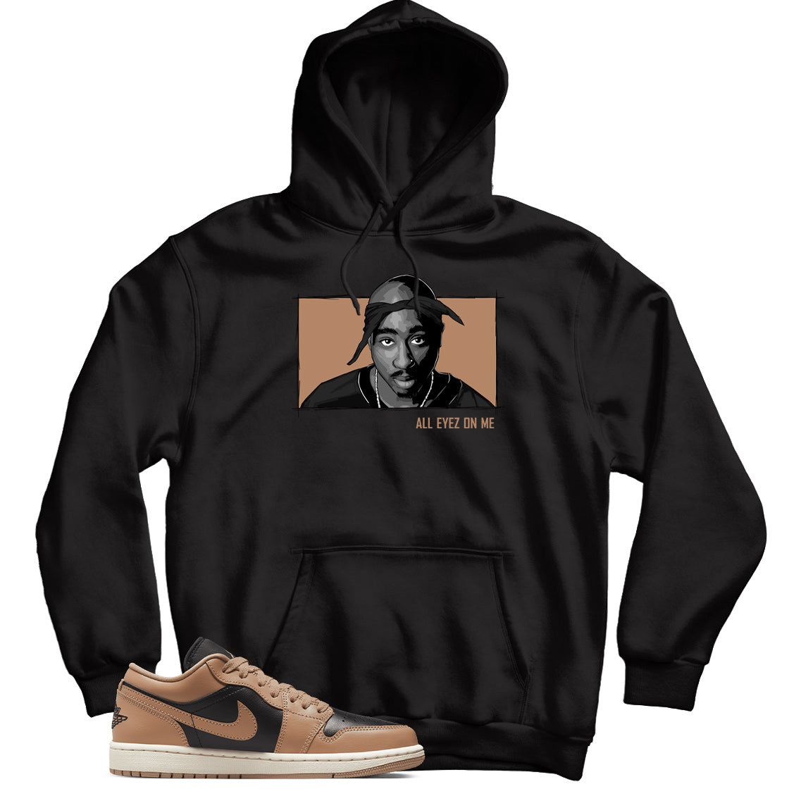 Hoodie Match Jordan 1 Low Desert