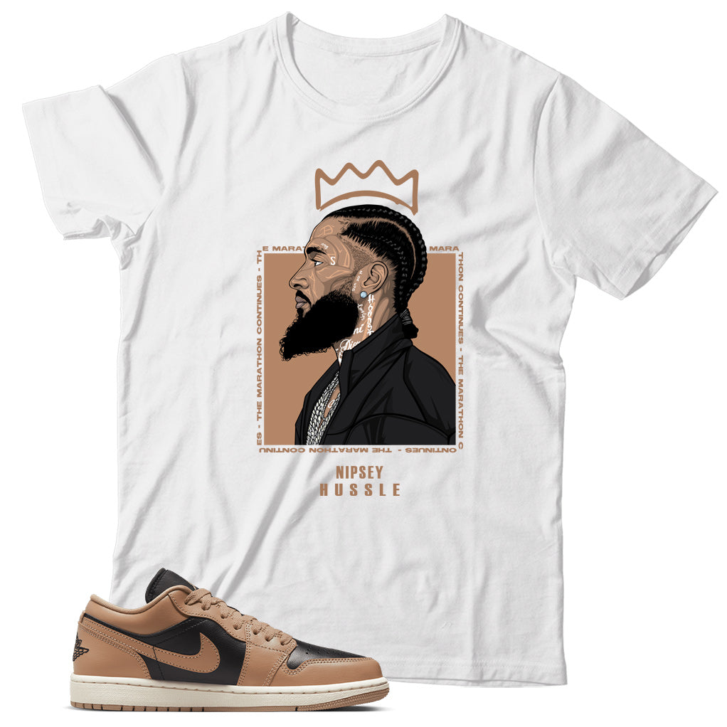 Jordan 1 Low Desert shirt