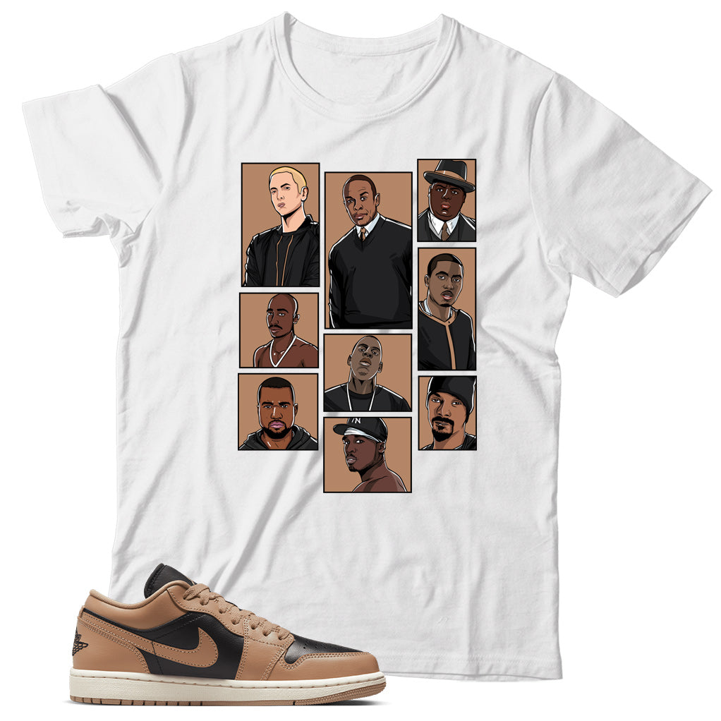 Jordan 1 Low Desert shirt