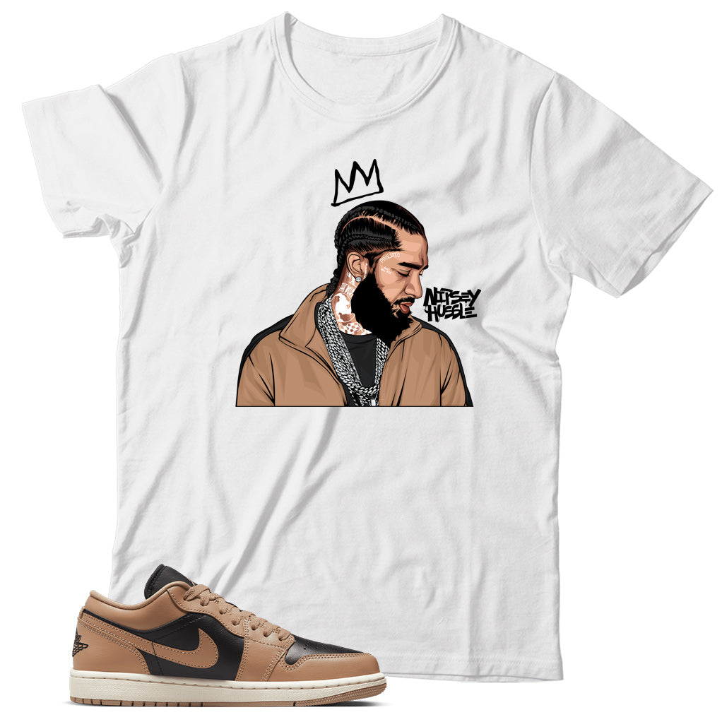 Jordan 1 Low Desert shirt