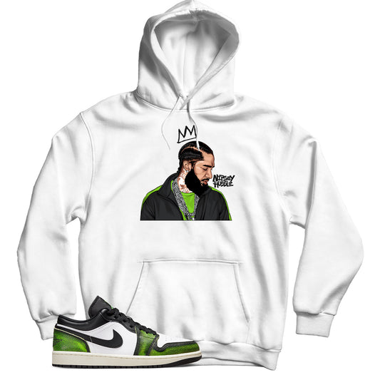 Jordan Low Electric Green hoodie