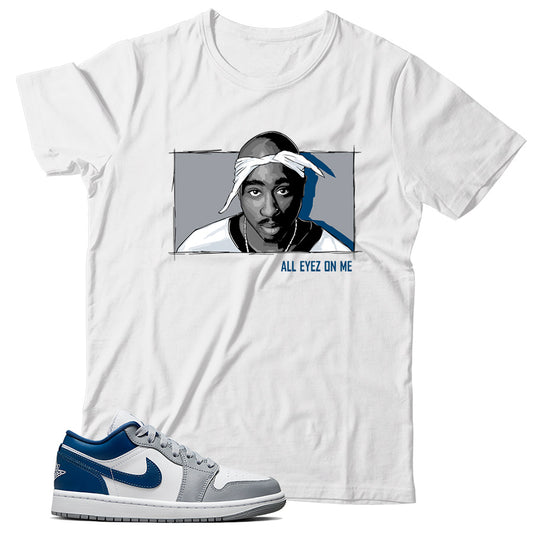 Jordan 1 Low LA Dodgers shirt