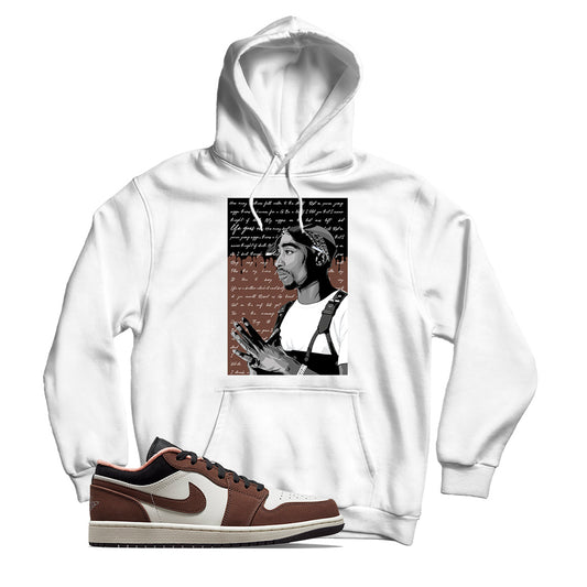 Jordan 1 Low Mocha hoodie