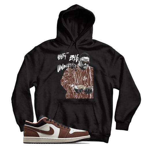 Jordan 1 Low Mocha hoodie