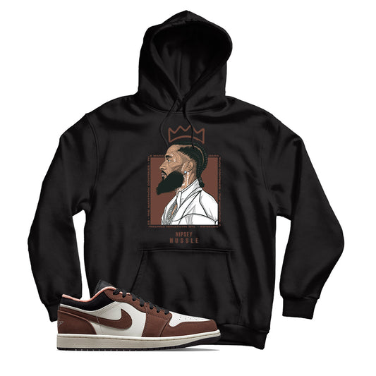 Jordan 1 Low Mocha hoodie