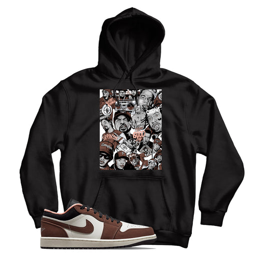 Jordan 1 Low Mocha hoodie