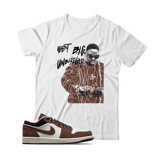 Jordan 1 Low Mocha shirt