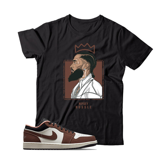 Jordan 1 Low Mocha shirt