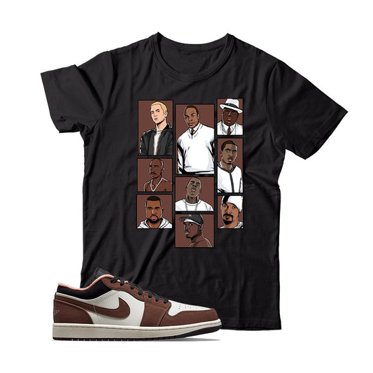 Jordan 1 Low Mocha shirt